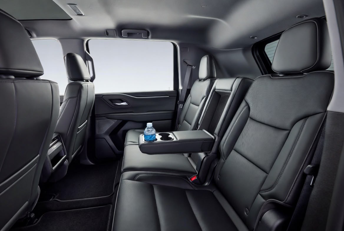 Luxury SUV interior leather seating NJ LuxRide