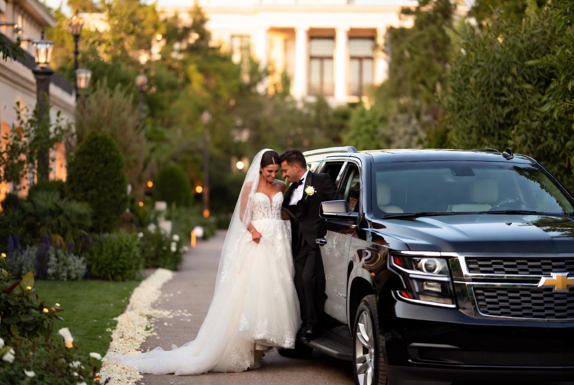 Wedding limo service New Jersey luxury SUV